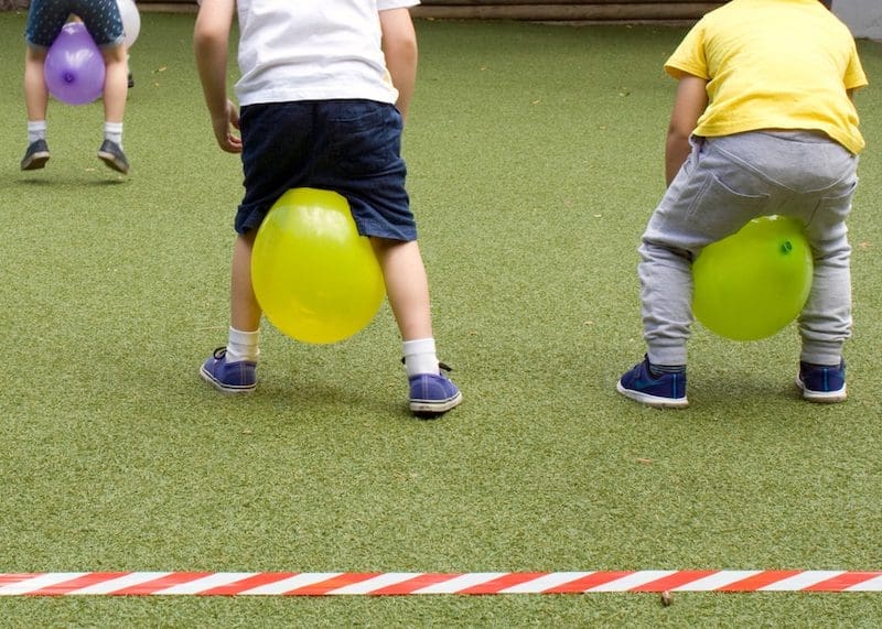 spel ballonnen race
