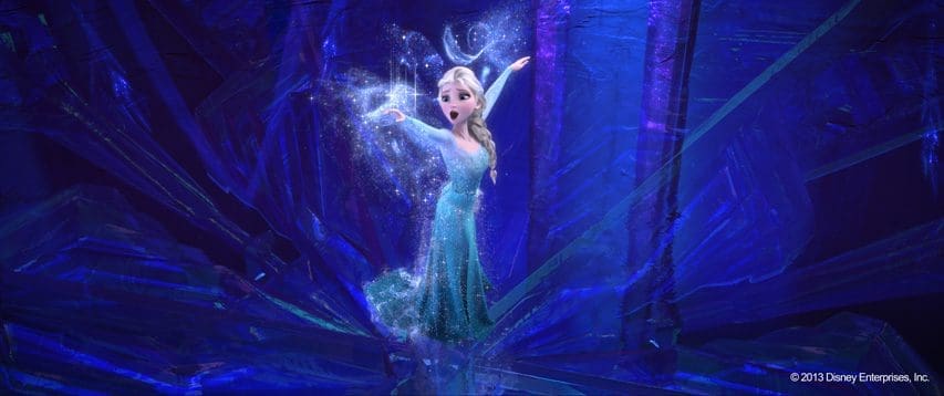 frozen