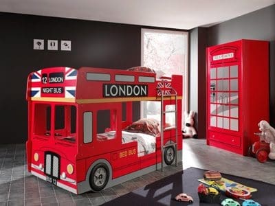 londense bus stapelbed