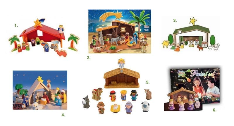 kinder-kerststal