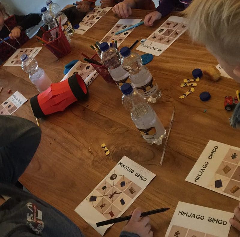 ninjago feestje bingo ninjago feestje bingo