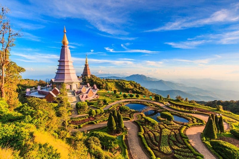 Nationaal park Doi Inthanon tempel
