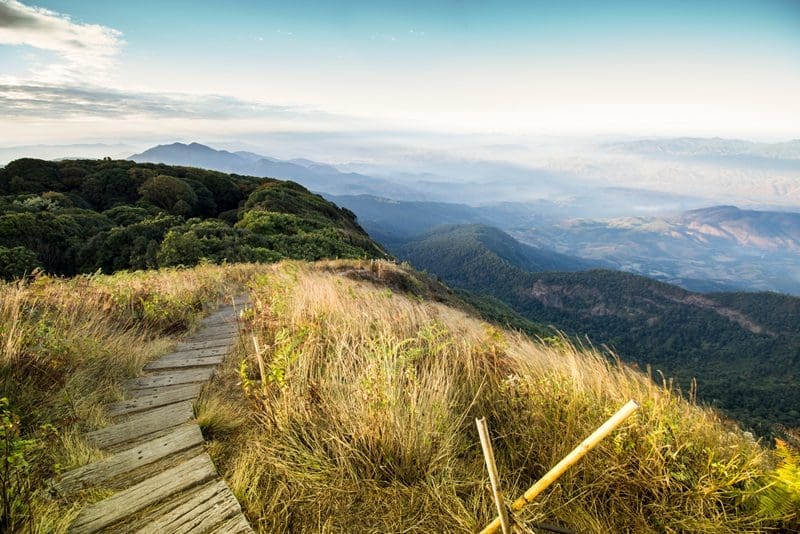 uitzicht Nationaal park Doi Inthanon
