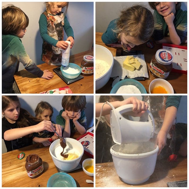nutella koekjes bakken