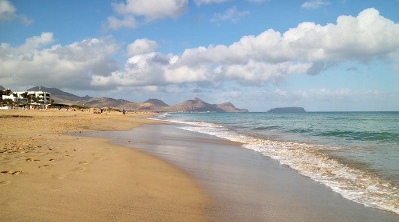 porto santo strand