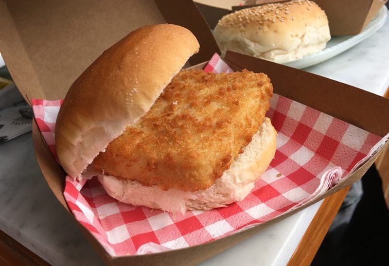 iglo fish burger