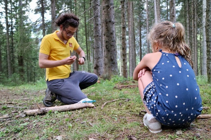 nature camp Hotel Post Alpina