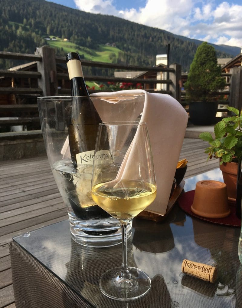 wijn Hotel Post Alpina