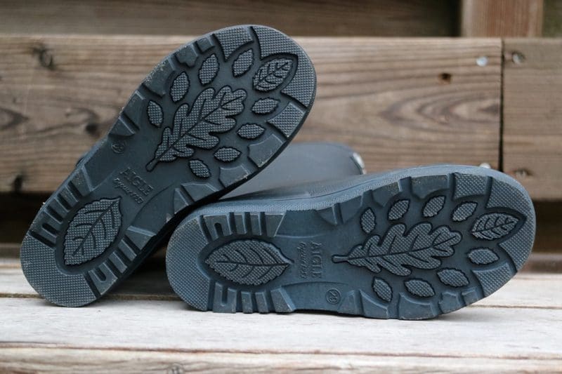 aigle regenlaarzen zool