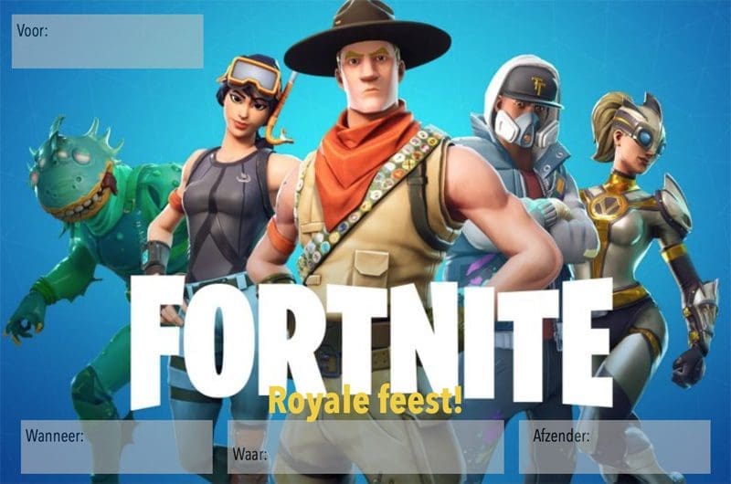 fortnite feest