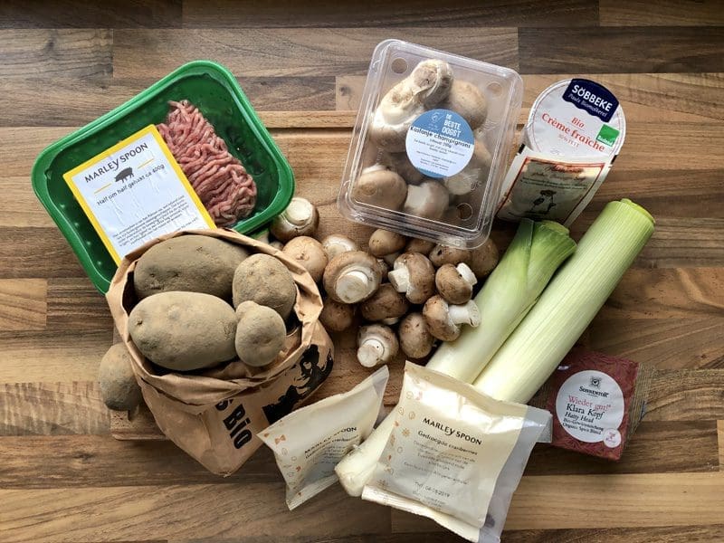 Marley Spoon ingredienten