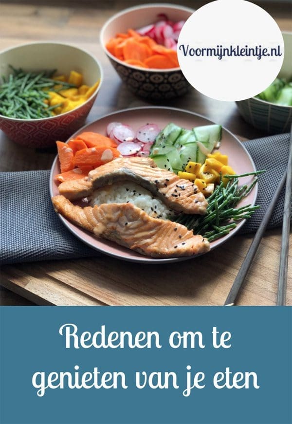 genieten van eten