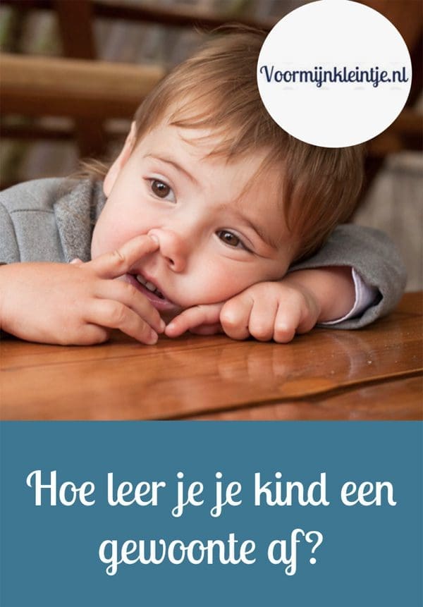 gewoonte afleren kind