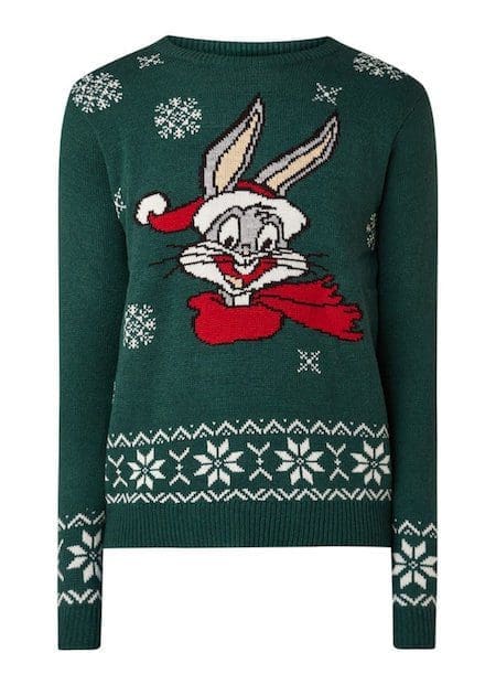 foute kersttrui mannen