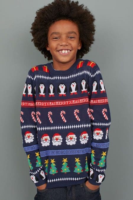 foute kersttrui kind
