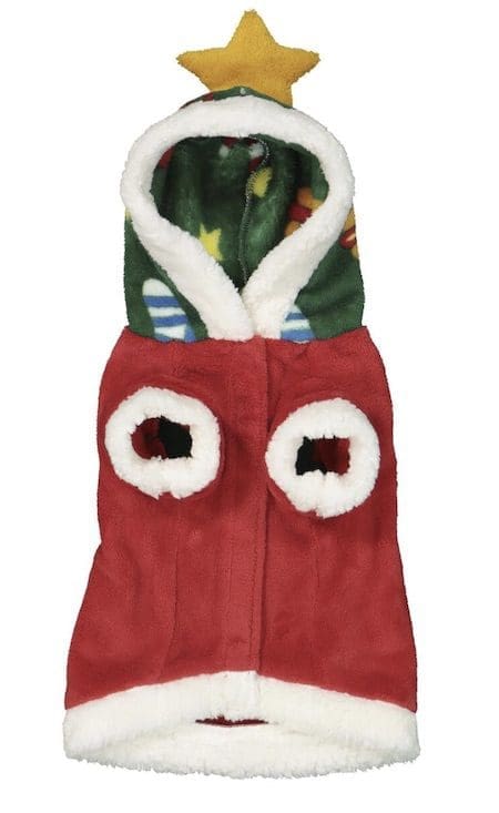 kerstoutfit hond