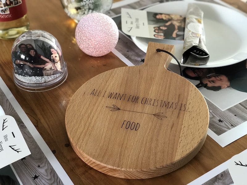 kersttafel food plank