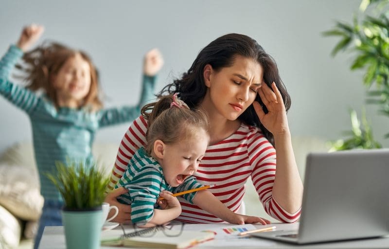 genieten van de kinderen