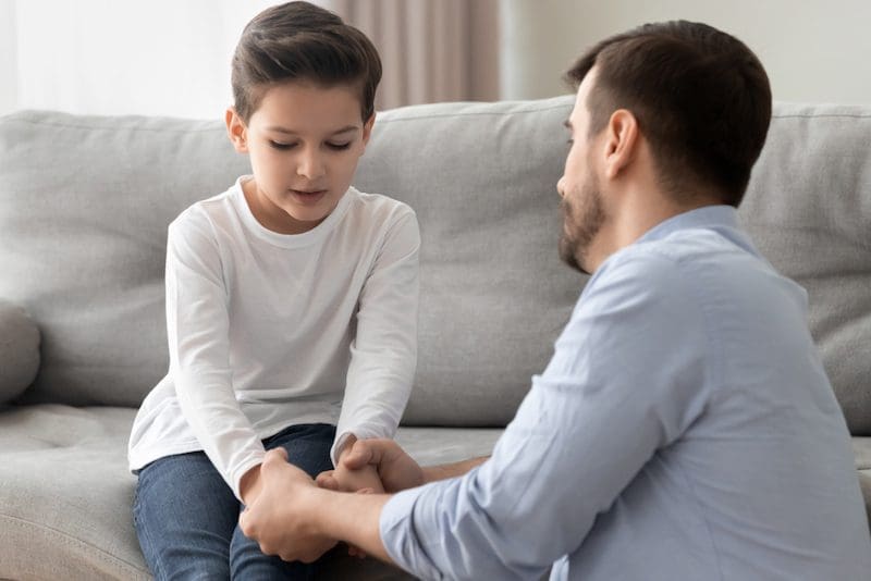 kinderen rouwen helpen