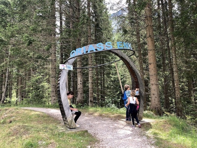 code kraken Ehrwald Wassererlebnisweg zugspitze