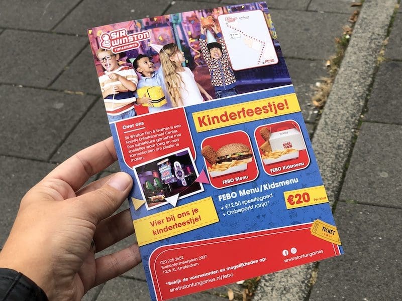 gamehal kind feestje
