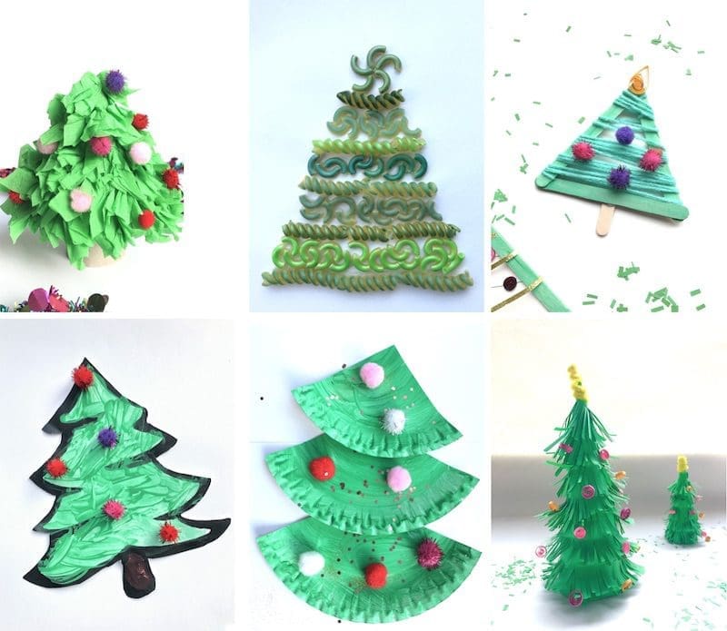 kerstknutsels bomen