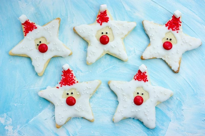 ster kerstkoekjes