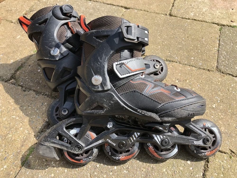 oxelo skeelers slijtage