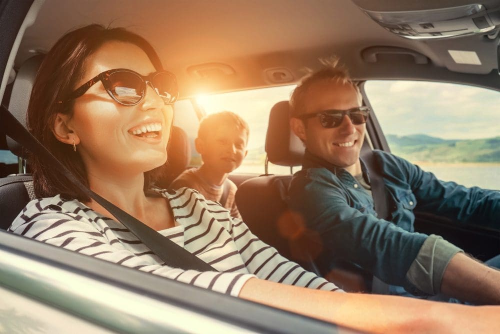 vermaak vakantie auto