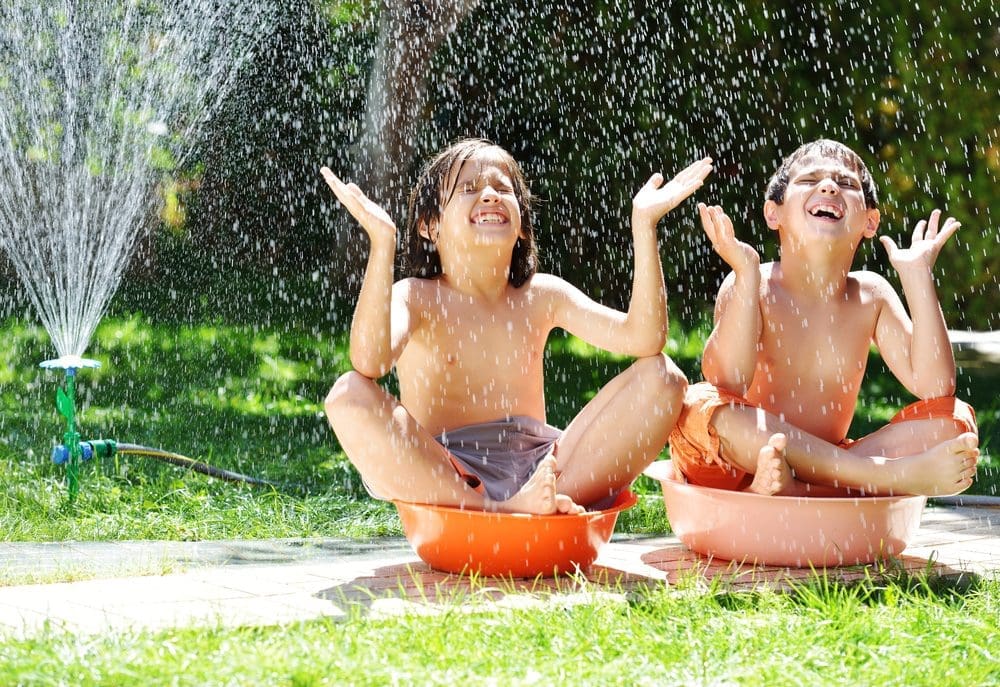water spelen kinderen